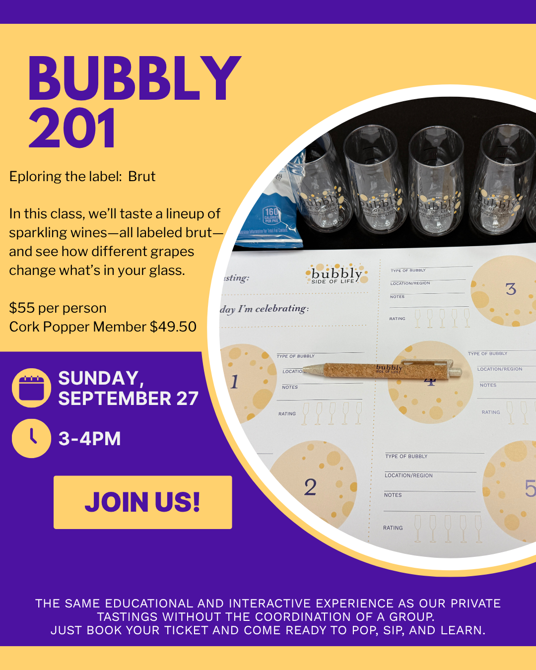 Bubbly 201-Exploring Brut